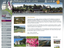 Tablet Screenshot of chaumontsurloire.fr